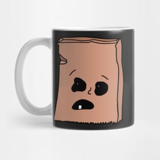 Sad Bag Man Mug